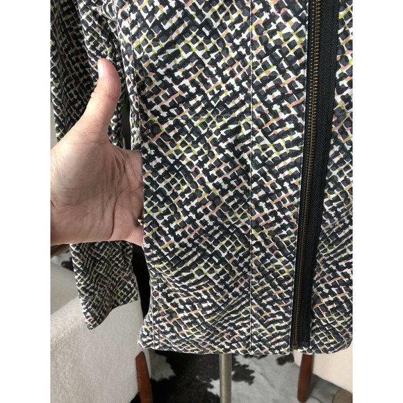 Cabi Printed Cotton Twill Zip Jacket - Picture 4 of 9